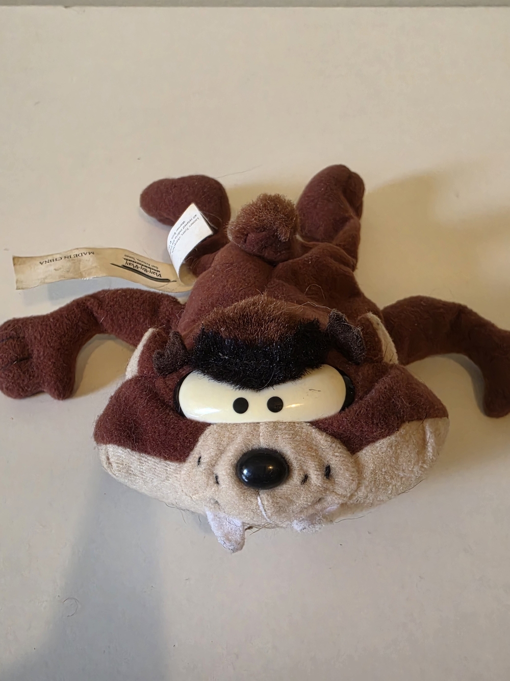 Looney Tunes Taz Plush Stuffed Animal - Brown and Cream